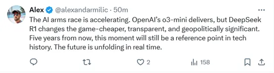 OpenAI紧急上线O3 Mini，网友热评：DeepSeek R1 vs O3 Mini