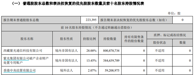 紫光股份：正对港股股权融资研究论证，尚未确定时间表和方案